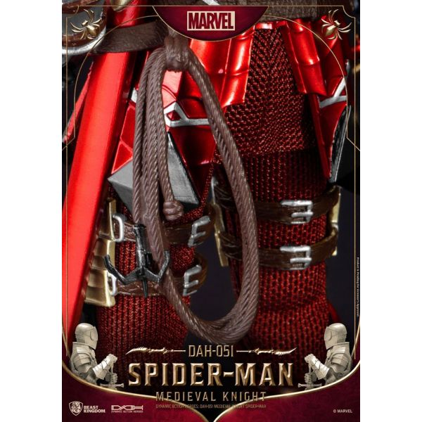 Dynamic 8ction Heroes Medieval Knight SpiderMan Action Figure (Marvel) Image