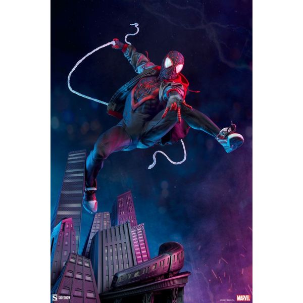 Premium Format Miles Morales Statue (Marvel) Image