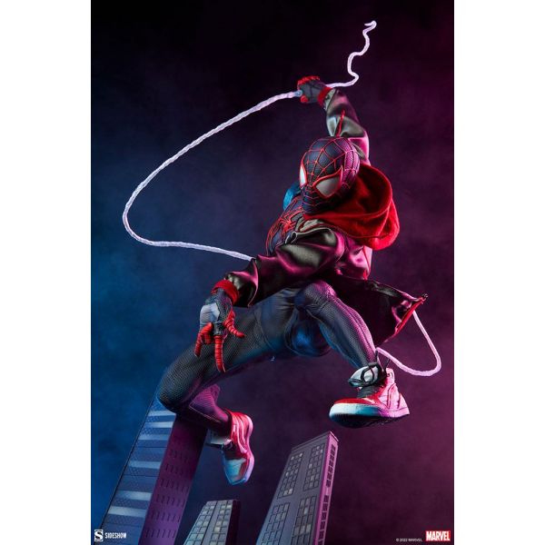 Premium Format Miles Morales Statue (Marvel) Image