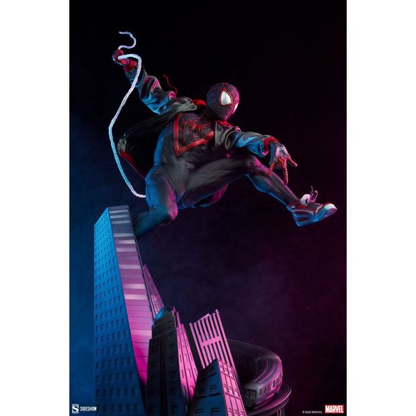 Premium Format Miles Morales Statue (Marvel) Image