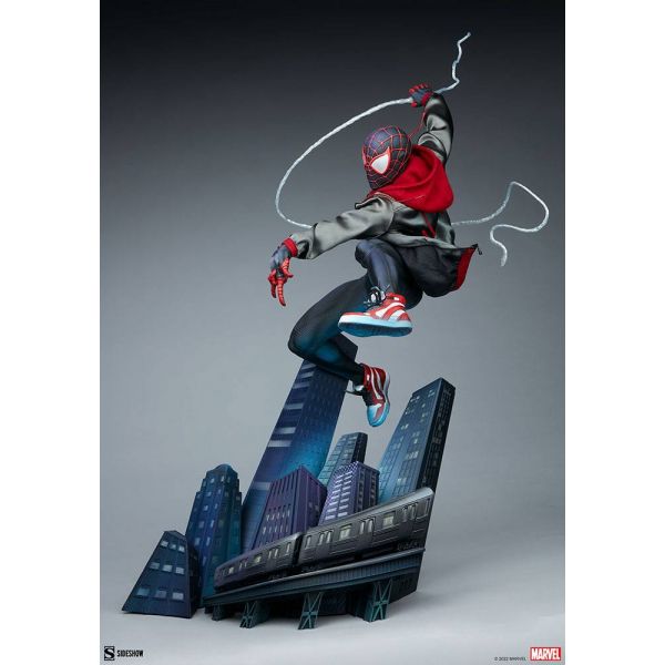 Premium Format Miles Morales Statue (Marvel) Image