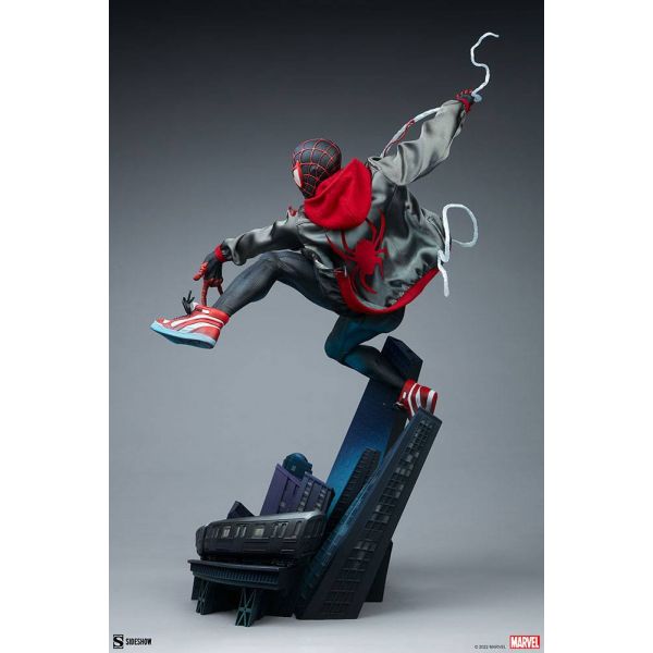 Premium Format Miles Morales Statue (Marvel) Image