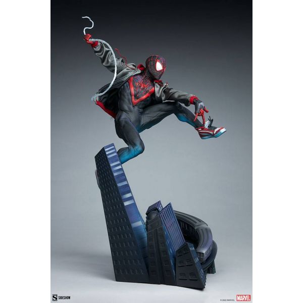 Premium Format Miles Morales Statue (Marvel) Image