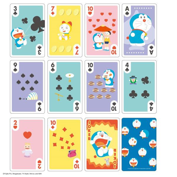 Doraemon Playing Cards Image