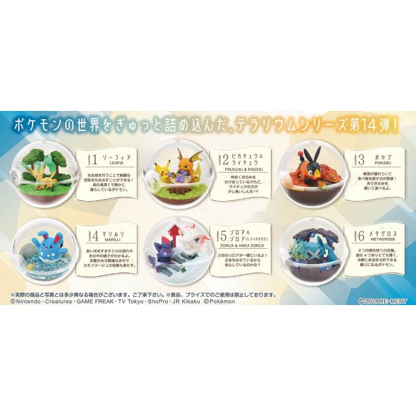 [Gashapon] Pokemon: Terrarium Collection Vol. 14 (Single Randomly Drawn Item from the Line-up) Image