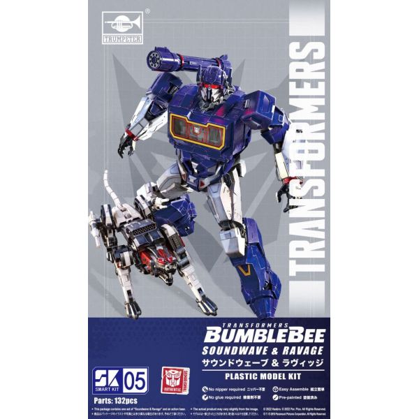 Soundwave & Ravage Model Kit (Transformers: Bumblebee) Image