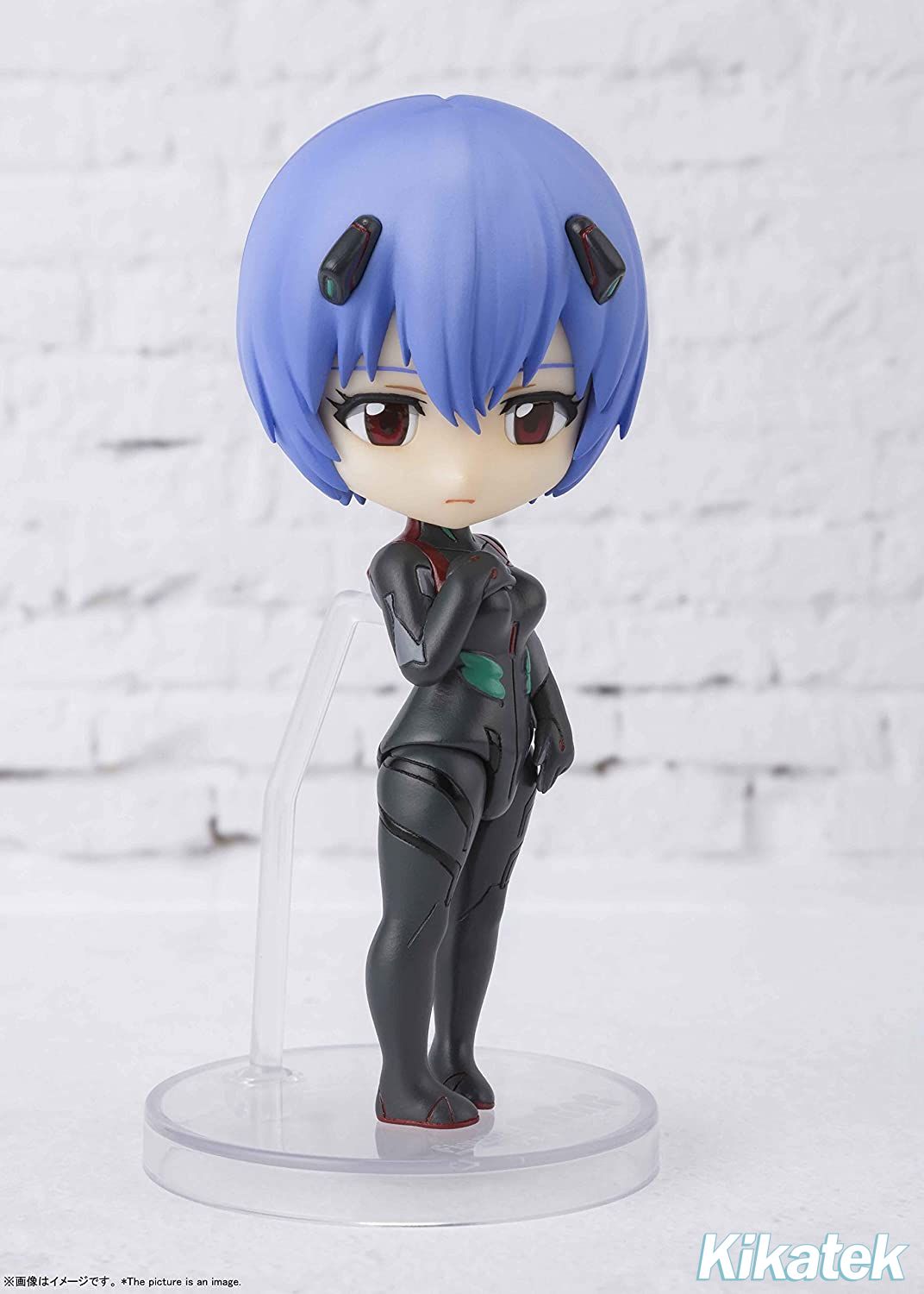 rei ayanami figure black suit