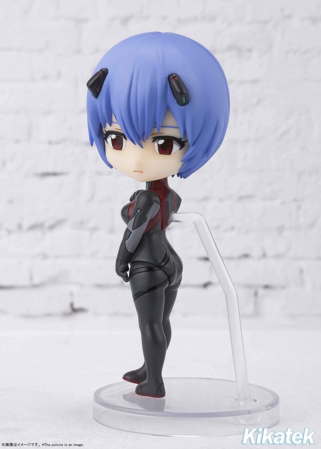 rei ayanami figure black suit