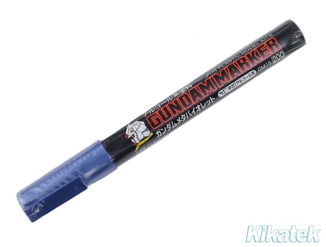 Gundam Marker GM-19 Gundam Meta Violet (Angled Flat Edge Tip / Alcohol ...