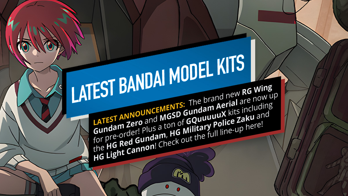 New Bandai Model Kit Pre-orders